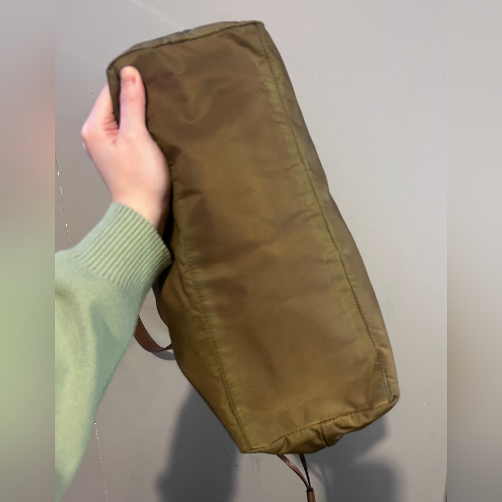 Green Prada Nylon Tote Bag - Picture 5 of 11